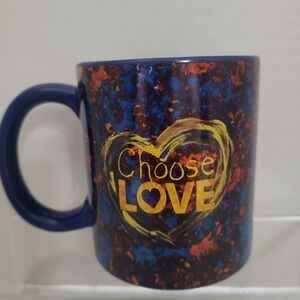Penzeys Choose Love Mug with I Will Vote 11.8.22 Bottom Stamp, Pre-Owned‎